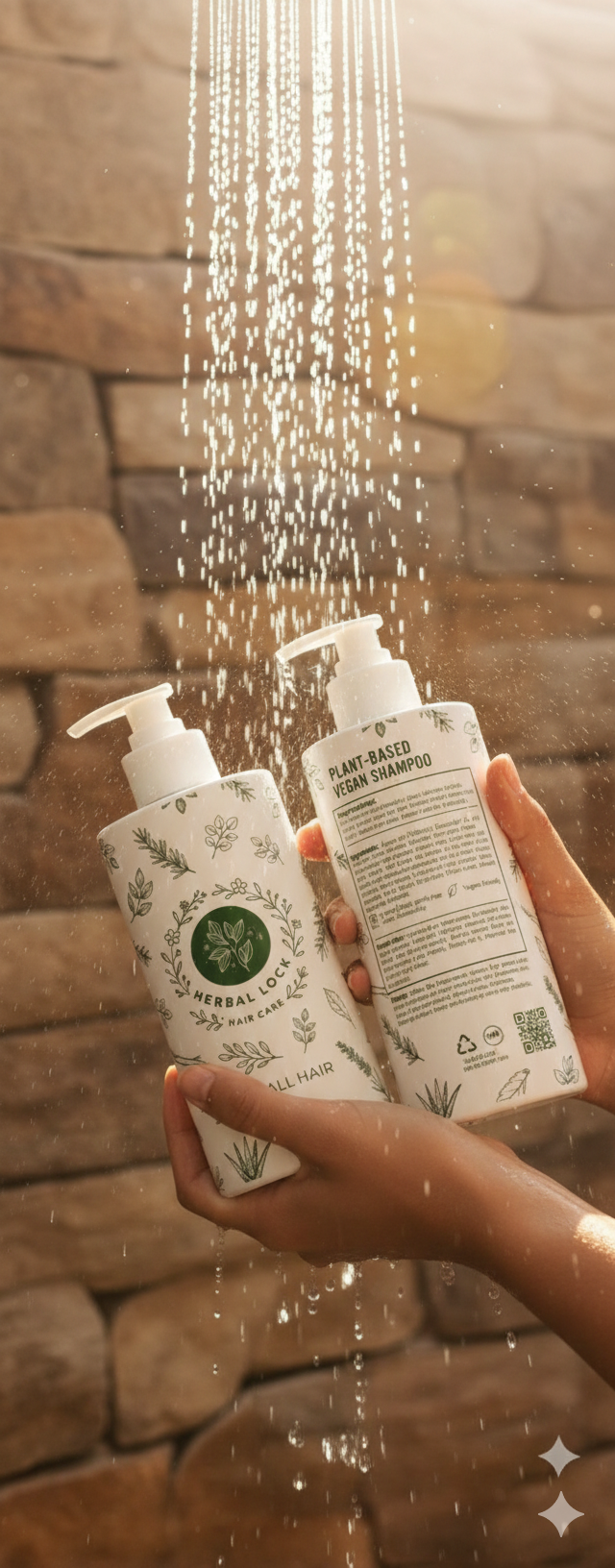Herbal Lock Shampoo (Clarifying Wash):